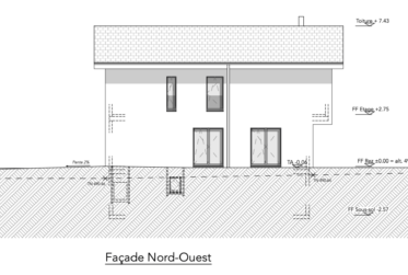 Dernière villa de disponible - Nouveau projet de 2 villas jumelées par les couverts à moins de 10 minutes de Payerne !