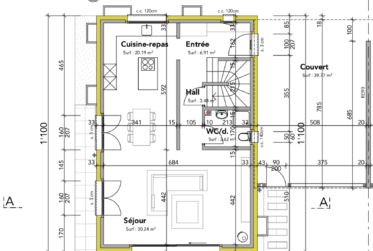 Dernière villa de disponible - Nouveau projet de 2 villas jumelées par les couverts à moins de 10 minutes de Payerne !