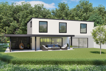 A vendre 1 villa contemporaine à 2 kilomètres du centre de Fribourg