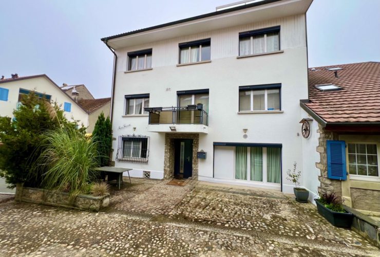 A vendre maison villageoise à moins de 15 minutes d'Yverdon