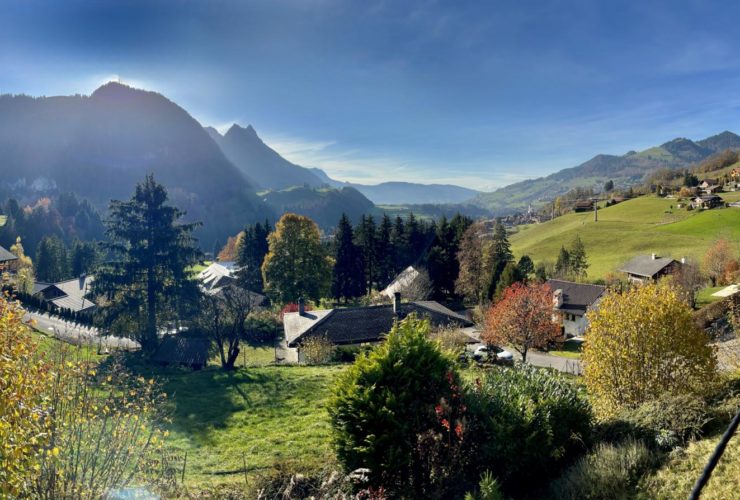 Unique à Charmey, chalet individuel de 5 pièces avec la possibilité d’occupation en résidence secondaire ou principale avec terrain constructible