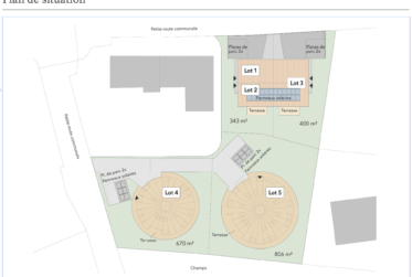 Nouveau projet de 2 villas jumelées à 10 minutes de Romont